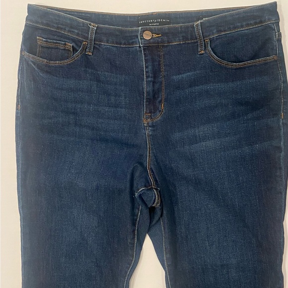 Sanctuary Dark Blue Social Skinny Jeans Size 34 - Picture 6 of 8